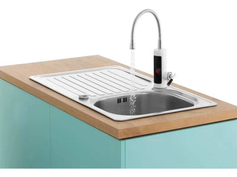 Outlet Warm und Kaltwasserarmatur mit integriertem Durchlauferhitzer 3600 W Durchlauferhitzer
