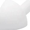 Arcansas Küchenrückwände<Ecke Viertelkreis-Abschlussprofil PVC matt Weiß 12,5 mm (4 Stk.)