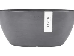 Best Pflanzschale Sofia 30 cm x 13 cm Oval Grau Töpfe