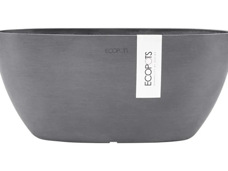 Best Pflanzschale Sofia 30 cm x 13 cm Oval Grau Töpfe