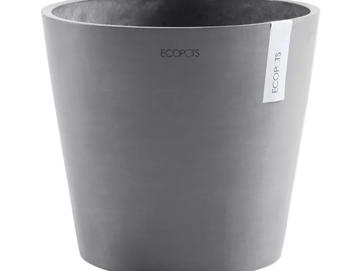 Outlet Ecopots Pflanztopf Amsterdam Ø 40 cm x 35 cm Grau