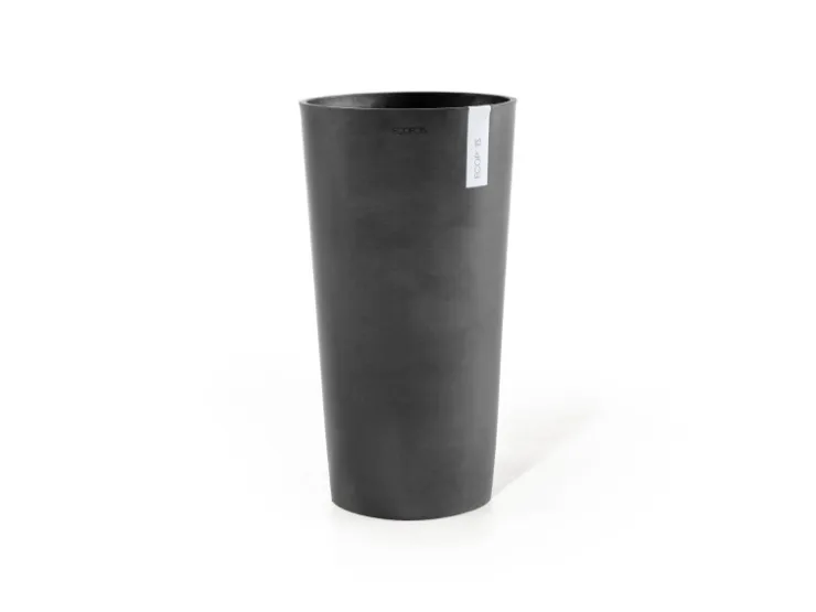 Online Ecopots Pflanztopf Amsterdam Halbhoch 34 cm x 66 cm Dunkelgrau