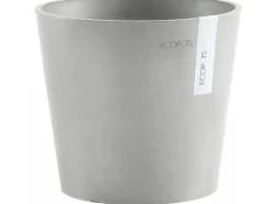 Sale Ecopot s Pflanztopf Amsterdam Mini 17 cm Weißgrau