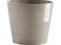 Ecopot Töpfe<s Pflanztopf Amsterdam 20 cm Braungrau