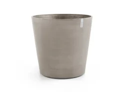 New Ecopots Pflanztopf Amsterdam Rollen 60 cm x 56 cm Taupe