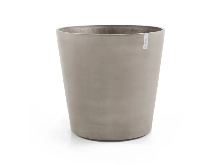 New Ecopots Pflanztopf Amsterdam Rollen 60 cm x 56 cm Taupe