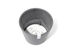 Ecopots Töpfe<Pflanztopf Amsterdam 30 cm x 26 cm Grau