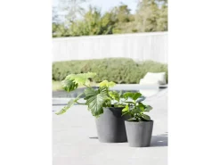 Ecopots Töpfe<Pflanztopf Amsterdam 30 cm x 26 cm Grau