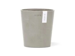 Sale Ecopots Pflanztopf Morinda Braungrau 14,2 cm x 16 cm Taupe