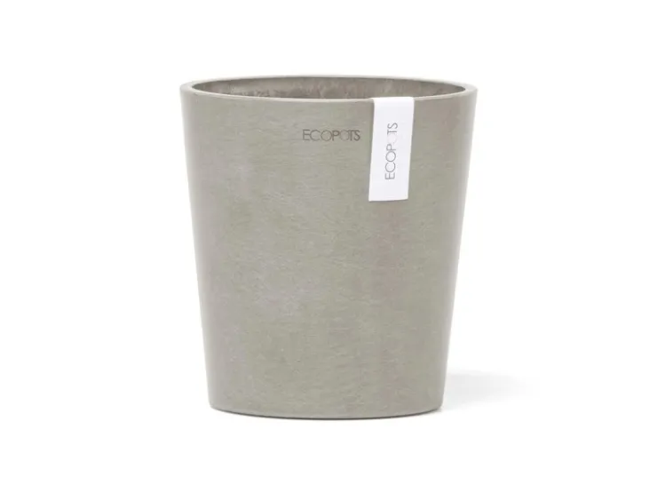 Sale Ecopots Pflanztopf Morinda Braungrau 14,2 cm x 16 cm Taupe