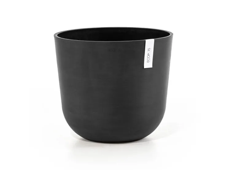 Sale Ecopots Pflanztopf Oslo 35 cm x 30,5 cm Dunkelgrau