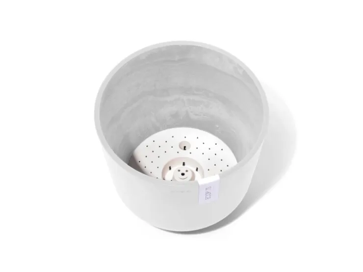 Online Ecopots Pflanztopf Oslo 25 cm x 21,8 cm Weiß