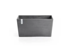 Hot Ecopots Pflanztopf Paris (HxBxT) 50 x 99 x 46 cm Grau
