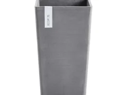 Clearance Ecopot s Pflanztopf Rotterdam 30 cm x 30 cm x 50 cm Grau
