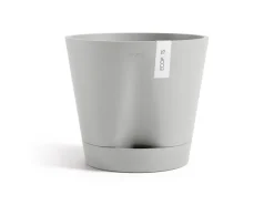 Ecopots Töpfe<Pflanztopf Venice 2 30 cm x 26,3 cm Weißgrau