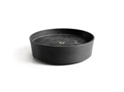 New Ecopots Untersetzer Amsterdam Rollen 28,7 cm x 8,3 cm Dunkelgrau
