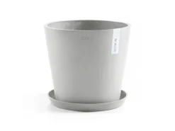 Outlet Ecopots Untersetzer Amsterdam 36,5 cm x 3,5 cm Weißgrau