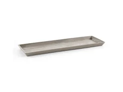 Outlet Untersetzer Eckig Bruges Braungrau 57,5 cm x 19,5 cm x 2,5 cm Töpfe