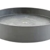 Clearance Ecopots Untersetzer mit Rollen Amsterdam Ø 34 cm Grau