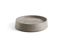Ecopots Töpfe<Untersetzer Oslo Rollen Braungrau 50 cm x 10,5 cm Taupe