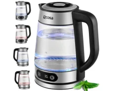 New EO-696 Wasserkocher mit Temperatureinstellung 1,8 L Haushaltsgeräte