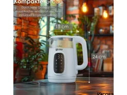 Best EO-698 Wasserkocher mit Temperatureinstellung 1,7 L Haushaltsgeräte