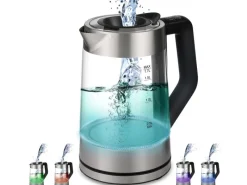 Online EO-660 Wasserkocher mit Temperatureinstellung Easy Fill Deckel 1,7 L Haushaltsgeräte