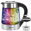 Outlet EO-650 Wasserkocher mit Temperatureinstellung und Teefilter 1,7 L Haushaltsgeräte