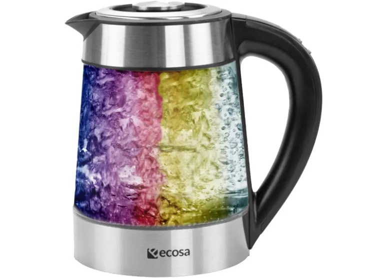 Ecosa Haushaltsgeräte<EO-600 Wasserkocher mit Temperatureinstellung