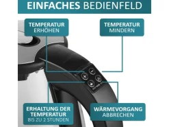 Outlet Ecosa EO-610 Wasserkocher mit Temperatureinstellung 1,7 L