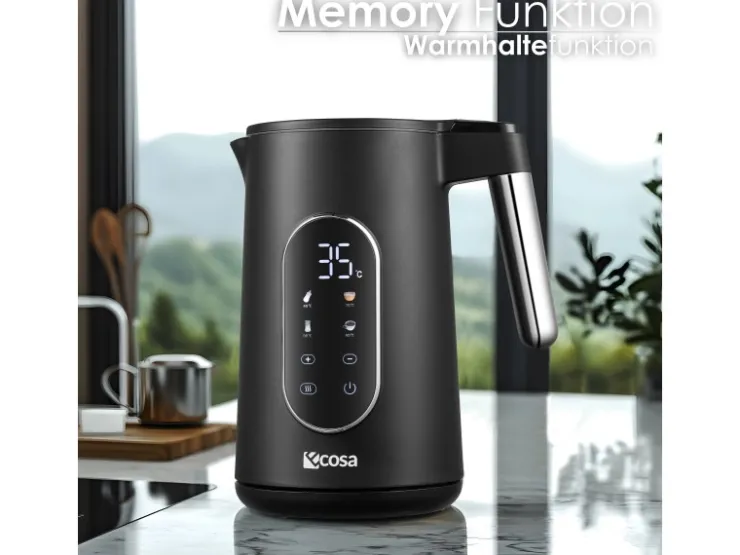 Online Ecosa EO-690 Wasserkocher mit Temperatureinstellung 1,7 L