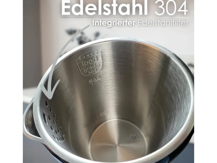 Online Ecosa EO-690 Wasserkocher mit Temperatureinstellung 1,7 L