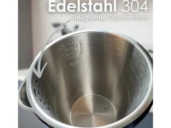 EO-691 Wasserkocher weiß mit Temperatureinstellung 1,7 L Haushaltsgeräte