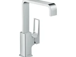 Hansgrohe Einhebelmischer<Einhebel-Waschtischarmatur Metropol 230 mit Bügelgriff und Push-Open Ablaufgar.