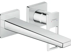 Hansgrohe Einhebel-Waschtischarmatur Metropol Unterputz mit Bügelgriff und Auslauf 22,5 cm