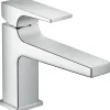 Hansgrohe Einhebelmischer<Einhebel-Waschtischarmatur Metropol 100 CoolStart m. Hebelgr. Push-Open Ablaufg.