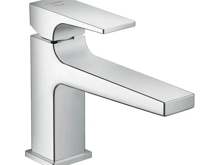 Hansgrohe Einhebelmischer<Einhebel-Waschtischarmatur Metropol 100 CoolStart m. Hebelgr. Push-Open Ablaufg.