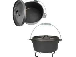 EL Fuego Töpfe<Dutch-Oven-Set Gusseisen 5-tlg. Schwarz