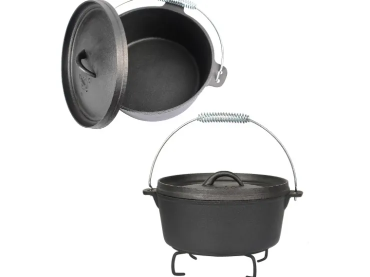 EL Fuego Töpfe<Dutch-Oven-Set Gusseisen 5-tlg. Schwarz