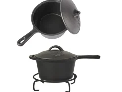 EL Fuego Töpfe<Dutch-Oven-Set Gusseisen 5-tlg. Schwarz
