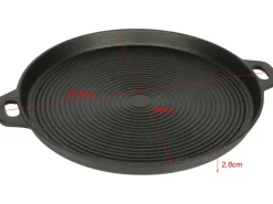 New EL Fuego Grillpfanne aus Gusseisen