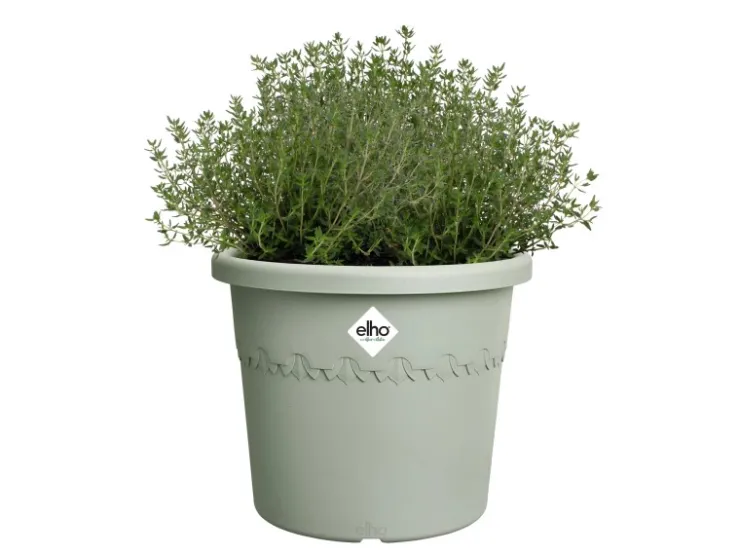 Elho Töpfe<Blumentopf Algarve Cilindro Ø 25 cm x 21 cm Grün