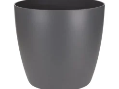 Outlet Elho Blumentopf Brussels Rund Ø 25 Anthrazit