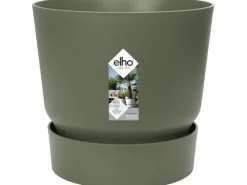 Elho Töpfe<Blumentopf Greenville Rund 14 cm Laubgrün