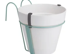 Sale Elho Blumentopf Loft urban potholder Ø 19 cm Weiß