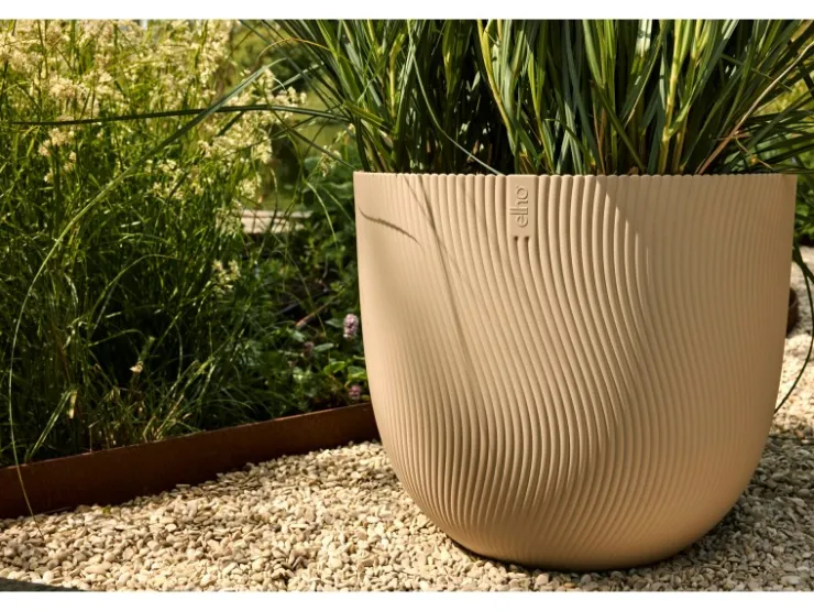 Elho Töpfe<Blumentopf Sereh Ø 30 cm x 25 cm Beige