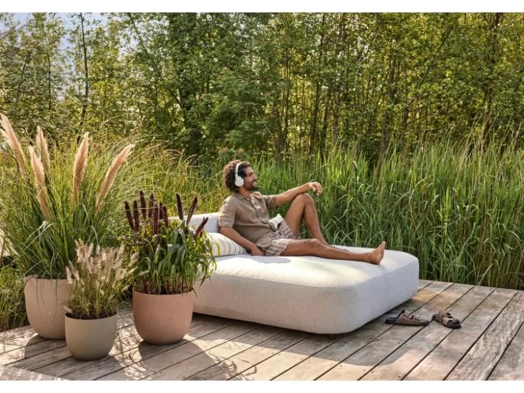 Elho Töpfe<Blumentopf Sereh Ø 30 cm x 25 cm Beige