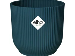 Clearance Elho Blumentopf Vibes Fold  Ø 30 cm Tiefes Blau
