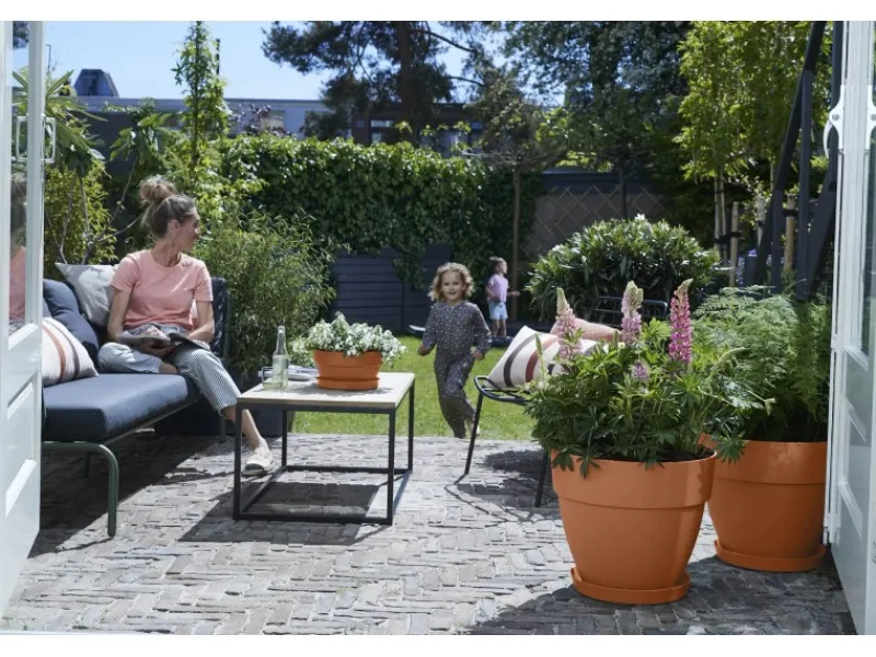 Blumentopf Vibia Campana Ø 40 cm x 35 cm Terra Töpfe