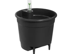Clearance Elho Selbstbewässerungs-System Ø 33 cm x 30 cm Schwarz